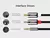 Imagen de Cable Adaptador de 3.5mm Macho a 2 RCA Macho 3 Metros - 10512 UGREEN