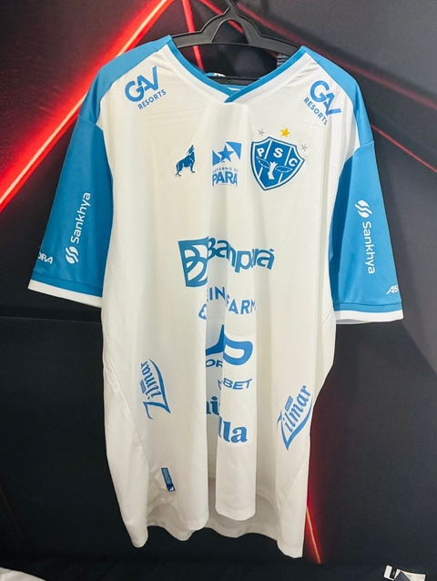 Camisa Oficial Paysandu 2024 Lobo #35 (Tamanho Especial 4G)