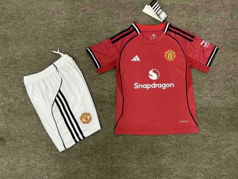 Manchester United - Casa (2025/26) [CONJUNTO INFANTIL] - comprar online