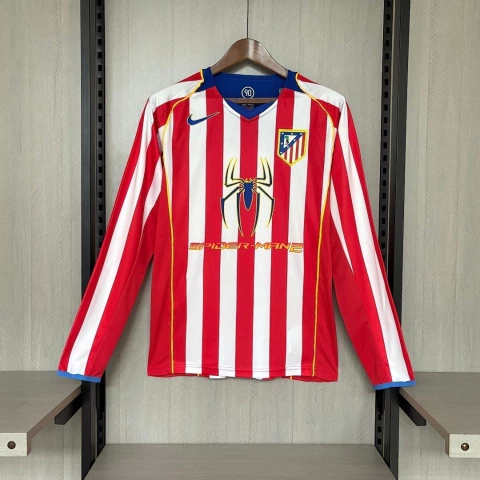 Atlético de Madrid - Casa (04/05) [MANGA LONGA RETRÔ] - comprar online