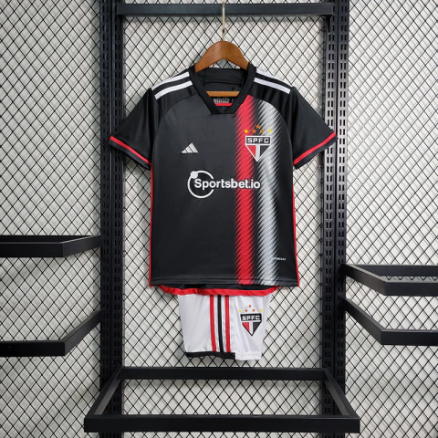 Conjunto Infantil - São Paulo Third Kit (23/24)