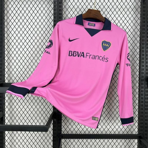 Boca Juniors - Fora (2013/14) [MANGA LONGA RETRÔ] - comprar online