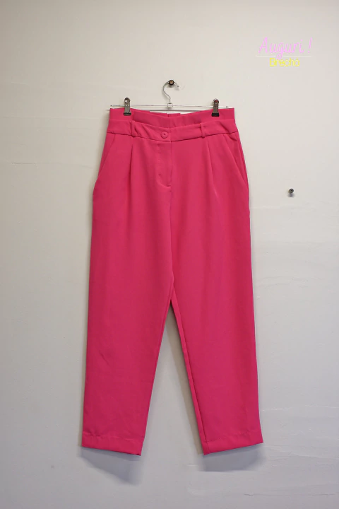 calça alfaiataria rosa karmani / 40