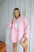 SHORTS ROSALIE LISTRADO ROSA INLOVE na internet