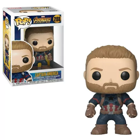 Funko Pop Marvel Capitão America Guerra Infinita Original
