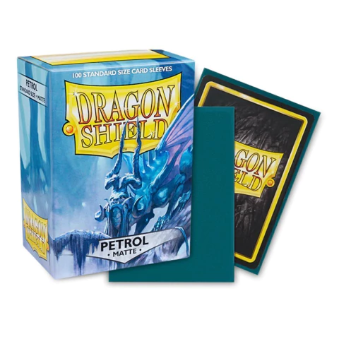 Dragon Shield: Matte Sleeves - Standard Size - Petrol