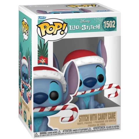 Funko Pop Disney Lilo & Stitch Stitch with Candy Cane 1502