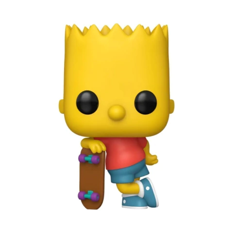Boneco Funko Pop! Os Simpsons - Bart Com Skate