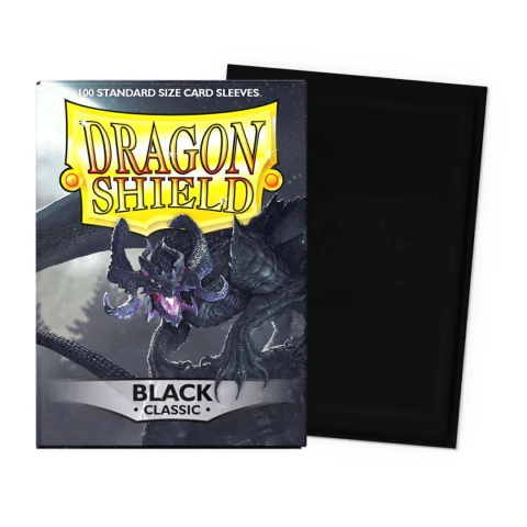 Dragon Shield Matte Sleeves Standard – Classic Black: