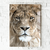Quadro Lion Poly