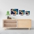 Quadro Arara Geométrico - comprar online