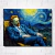 Quadro Van Gogh Noite Estrelada