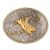 Fivela Ariat Oval - EDGE BULLRIDER ANTIQUE SILVER AND GOLD - comprar online