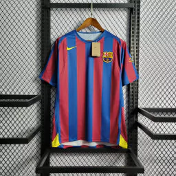 Camisa Barcelona Retrô 06 Home - Modelo Masculino