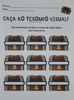 CAÇA AO TESOURO VISUAL