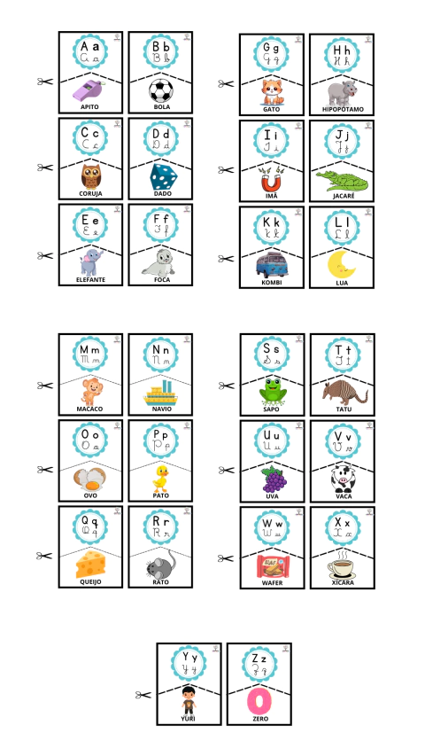 QUEBRA-CABEÇA DO ALFABETO (PDF)
