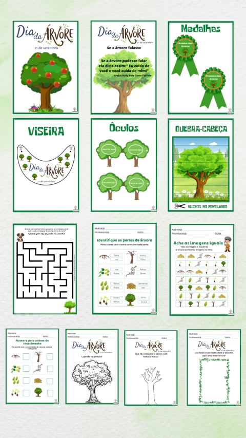 DIA DA ÁRVORE - COMBO (PDF)