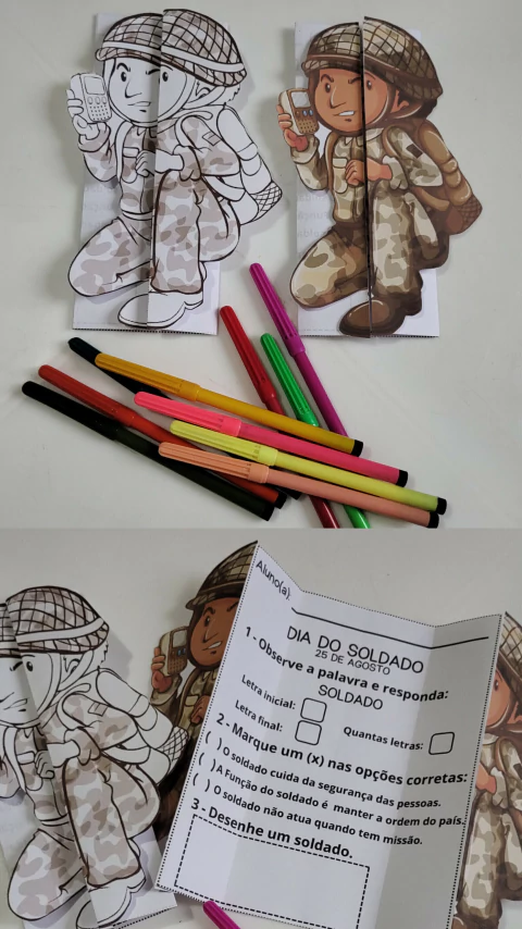 DIA DO SOLDADO - ATIVIDADE INTERATIVA (PDF)