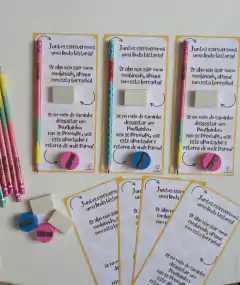 VOLTA ÀS AULAS - LEMBRANCINHA COM FRASE MOTIVACIONAL + BÔNUS (PDF)