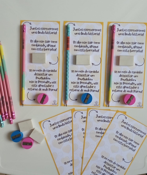 VOLTA ÀS AULAS - LEMBRANCINHA COM FRASE MOTIVACIONAL + BÔNUS (PDF)