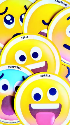 EMOJIS 14 EXPRESSÕES FACIAIS (PDF)