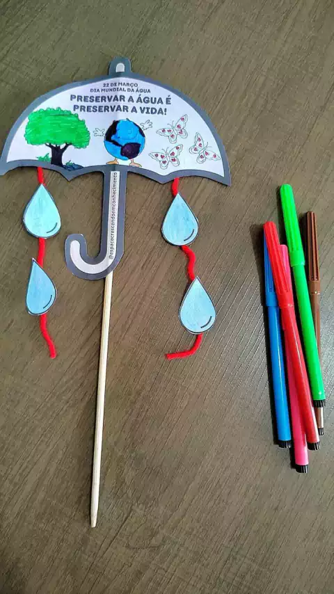 DIA MUNDIAL DA ÁGUA - GUARDA-CHUVA (PDF)