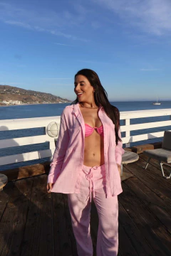 Camisa Luma rosa bebê na internet