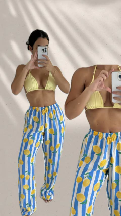 Calça listrada - comprar online