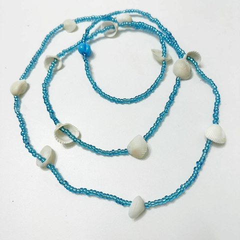 Guia de Iemanja com conchas