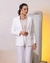 Blazer Linho Giovanna Off White - IT LOOK