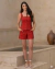 Short Linho Nayla Vermelho - comprar online