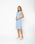 Vestido Linho Mirela Azul - comprar online