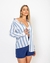 Camisa Linho Yasmin Azul