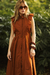 Vestido Mídi Detalhe Manga - comprar online