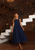 Vestido Mídi Laíse Bordado com Alça - Closet Deluxe