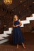 Vestido Mídi Laíse Bordado com Alça - loja online