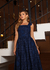 Imagem do Vestido Mídi Laíse Bordado com Alça