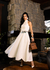 Vestido Midi Decote Ondas - comprar online