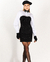 Vestido Curto Tweed Com Flor - comprar online