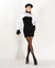 Vestido Curto Tweed Com Flor na internet