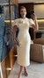 Vestido Tweed Detalhe Flor
