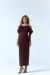VESTIDO MIDI ESTRUTURADO MAX LAÇO PLISSADO - comprar online