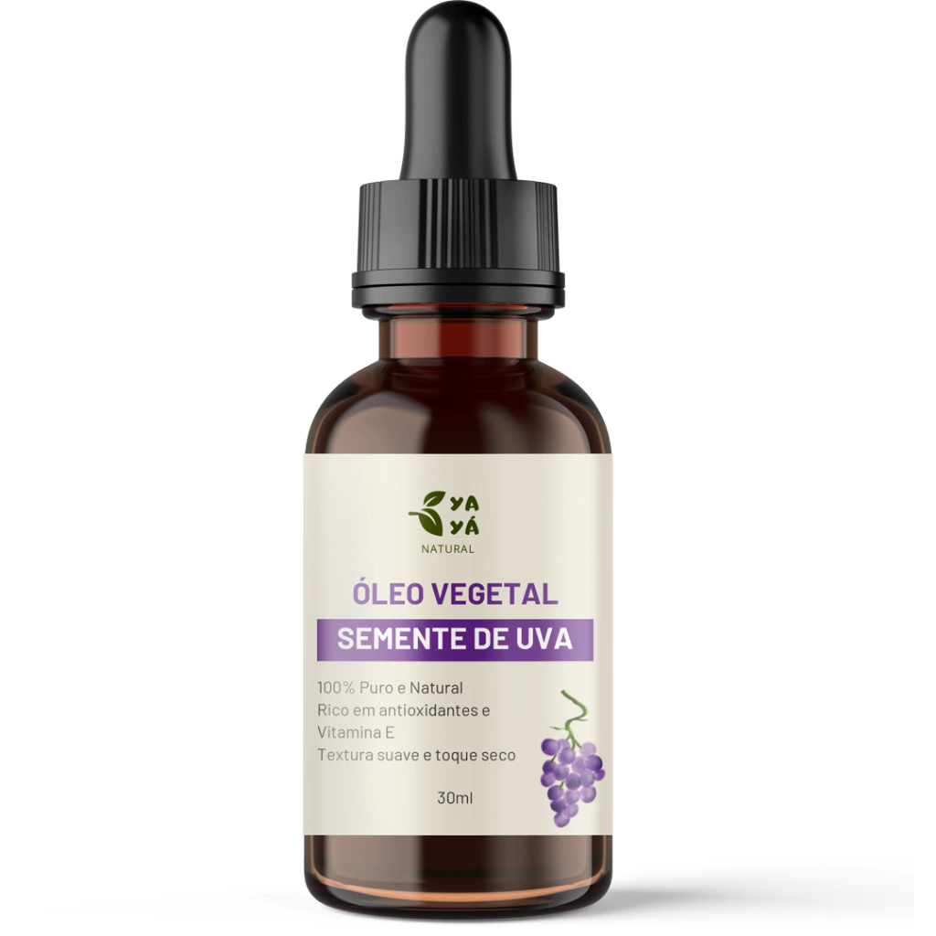 Óleo de Semente de Uva 100% Natural
