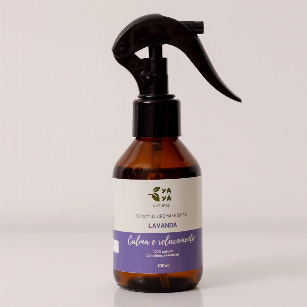 Spray aromaterapia para ambientes - Lavanda (Calma e Relaxamento) 100ml