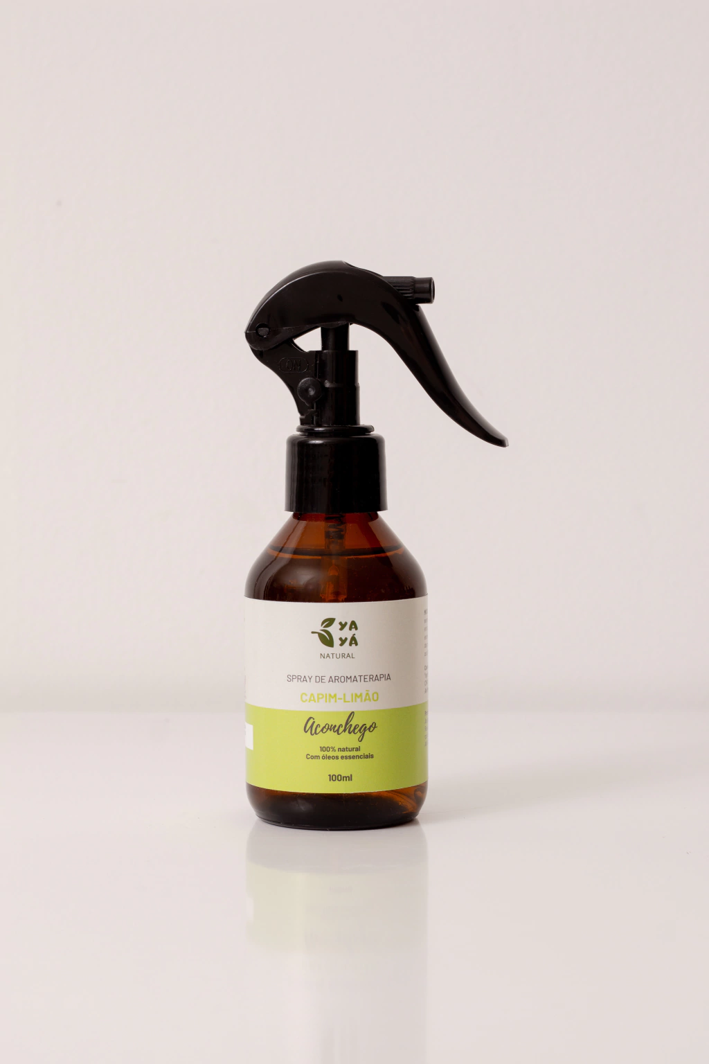 Spray Aromaterapia para Ambientes - Capim Limão (Aconchego e Bem-Estar) 100ml