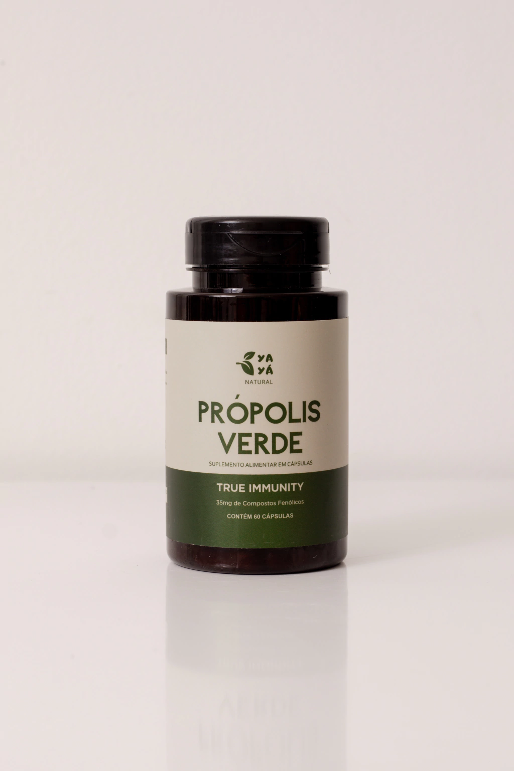 Extrato de Própolis Verde - 60 capsulas (35mg de Compostos Fenólicos) - Suplemento alimentar Para imunidade