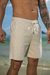 Shorts Linho Natural - FB Exclusive Co.