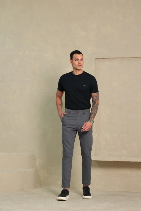 Calça TS Italiana Regulador Cinza - comprar online