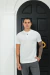 Camiseta Slim Logo V Tricot Off - comprar online