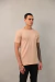 Camiseta Slim Le Portier Bege - FB Exclusive Co.